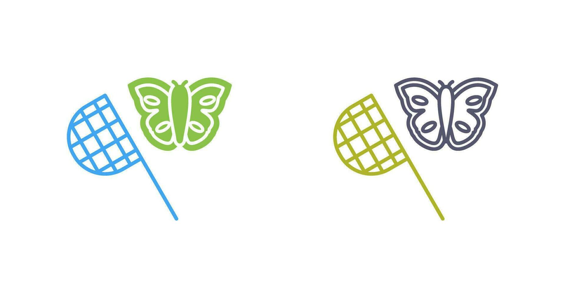 Butterfly Catcher Vector Icon