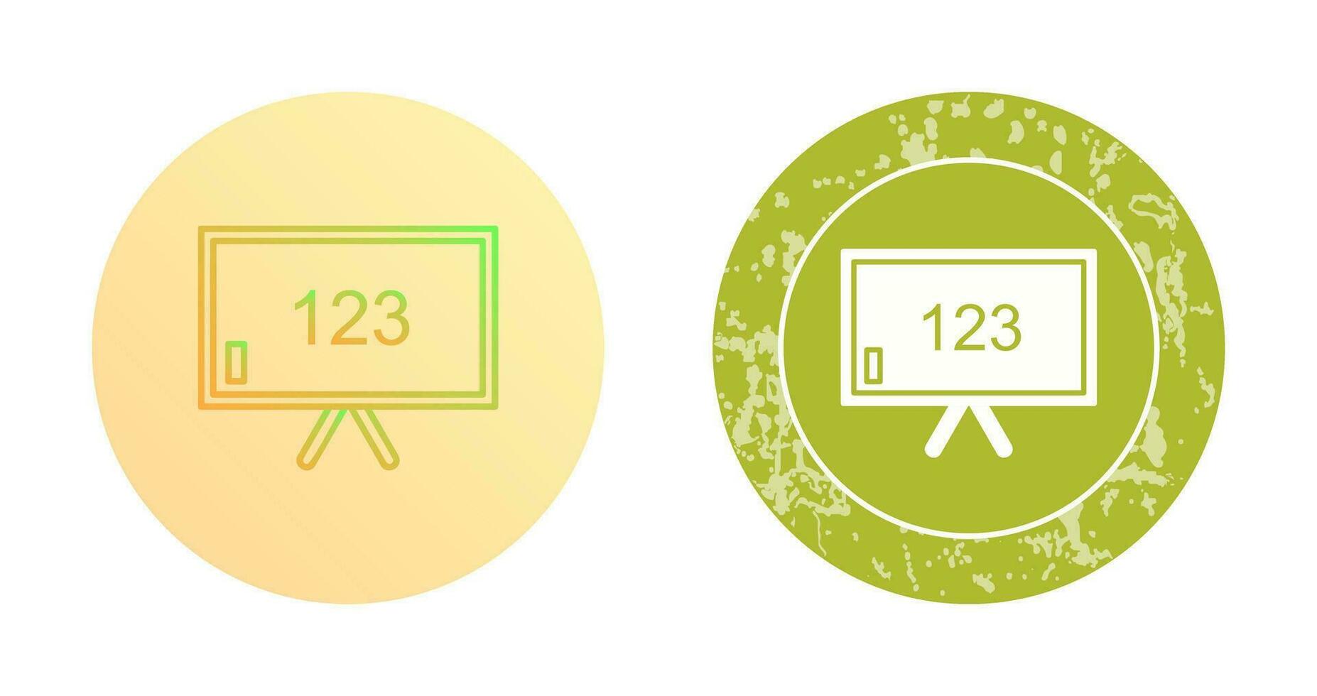Unique Classroom Board Vector Icon