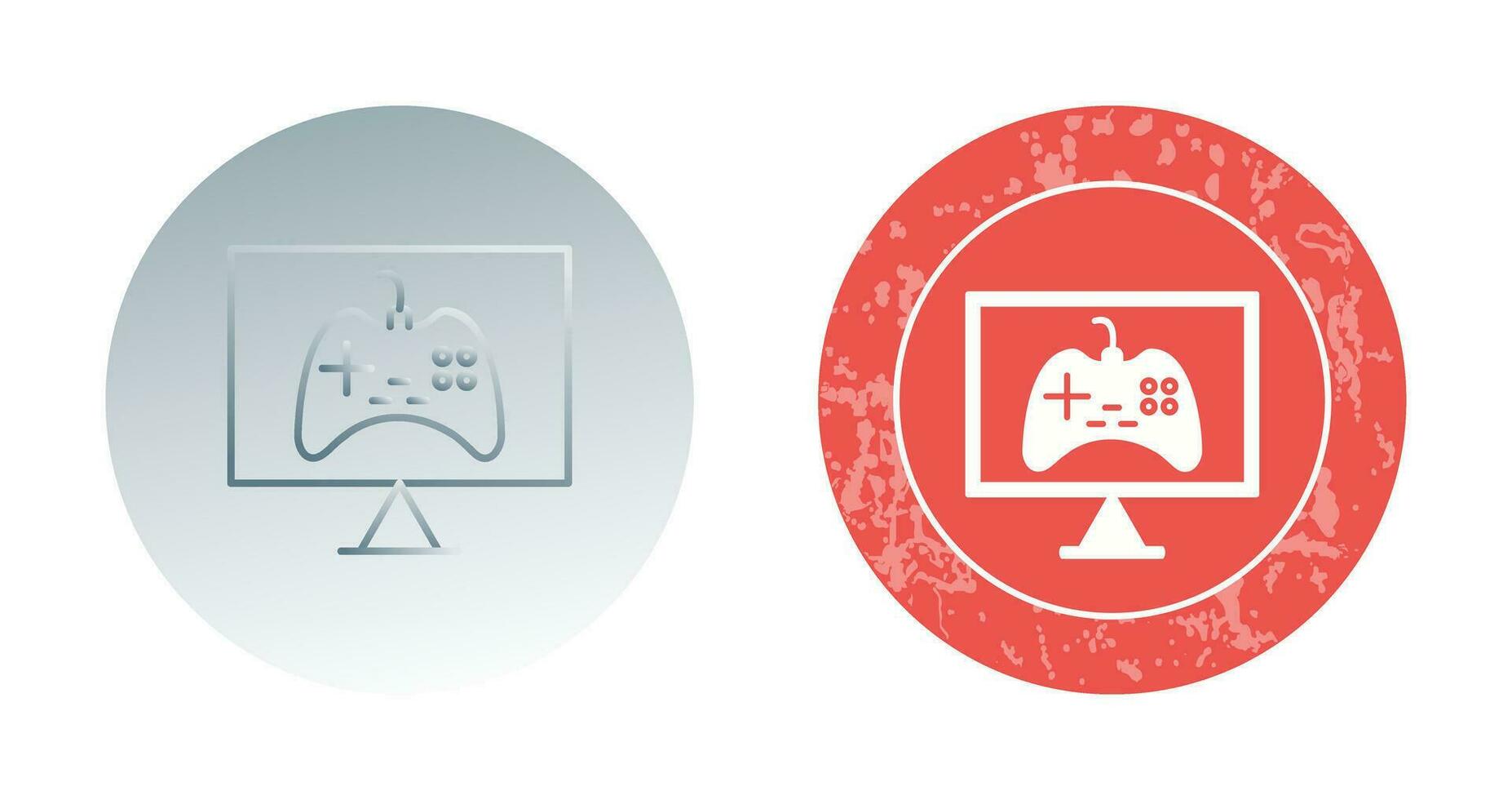 Unique Online Games Vector Icon