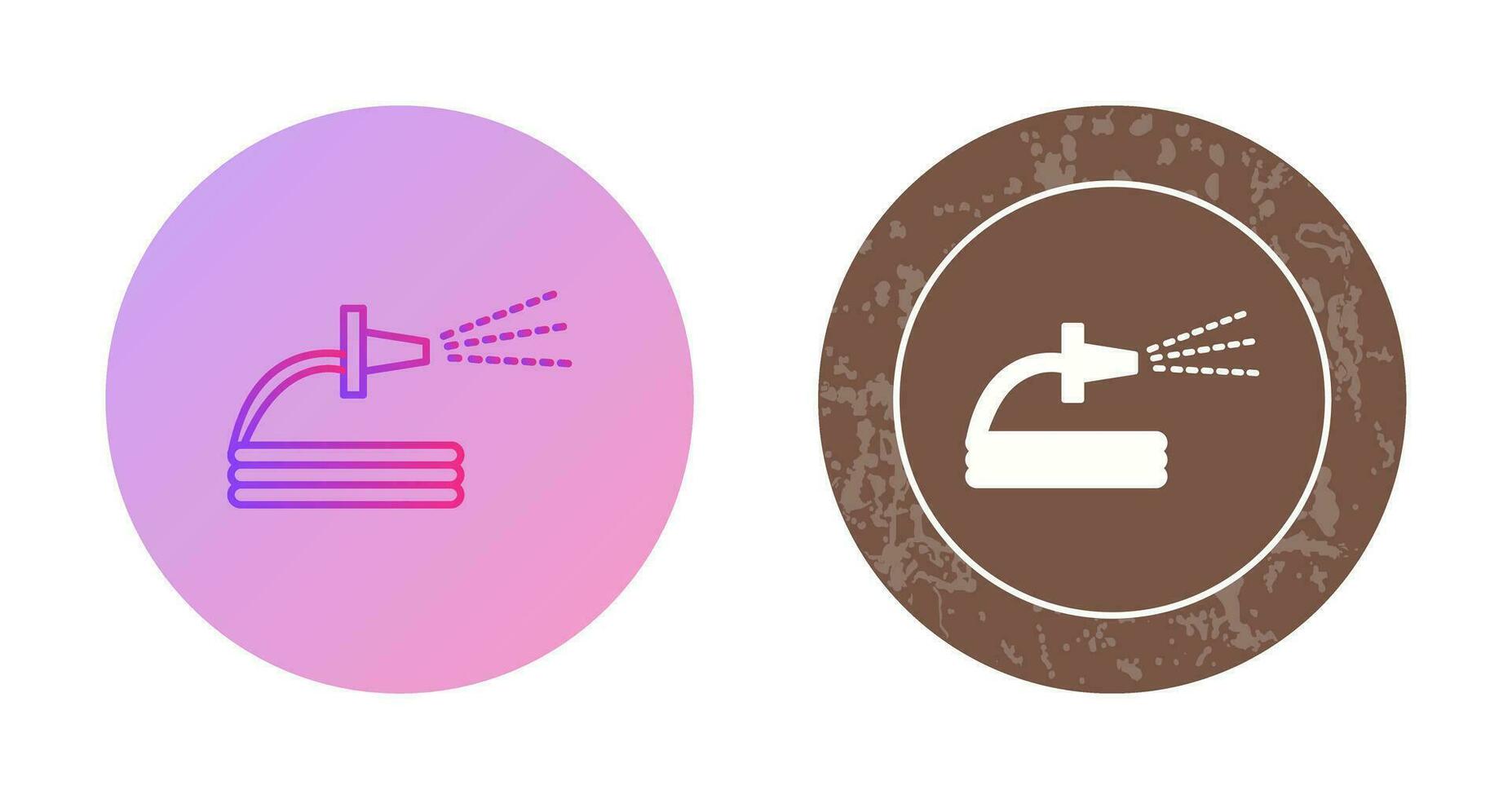 Unique Spraying Water Vector Icon