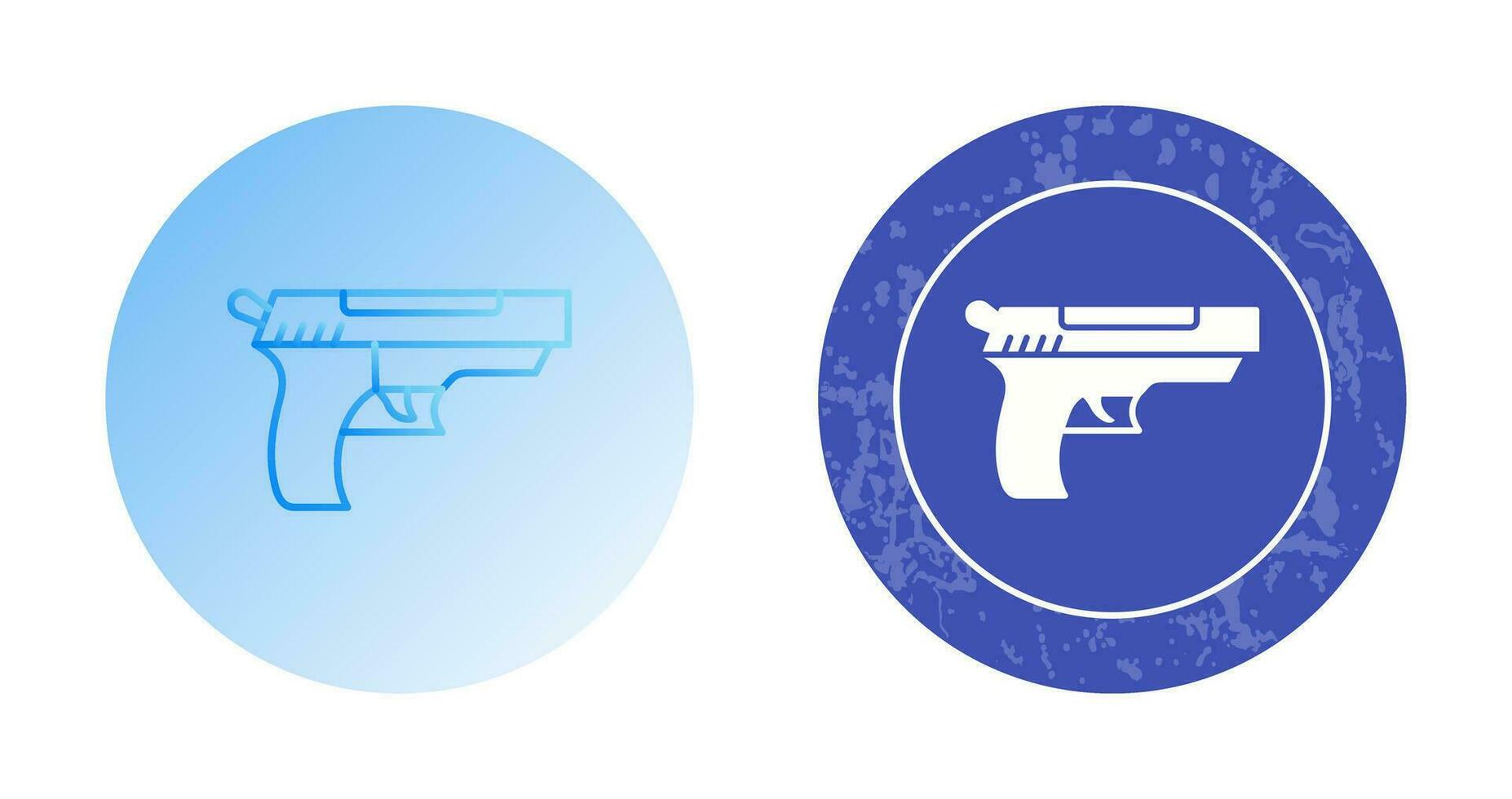 icono de vector de pistola