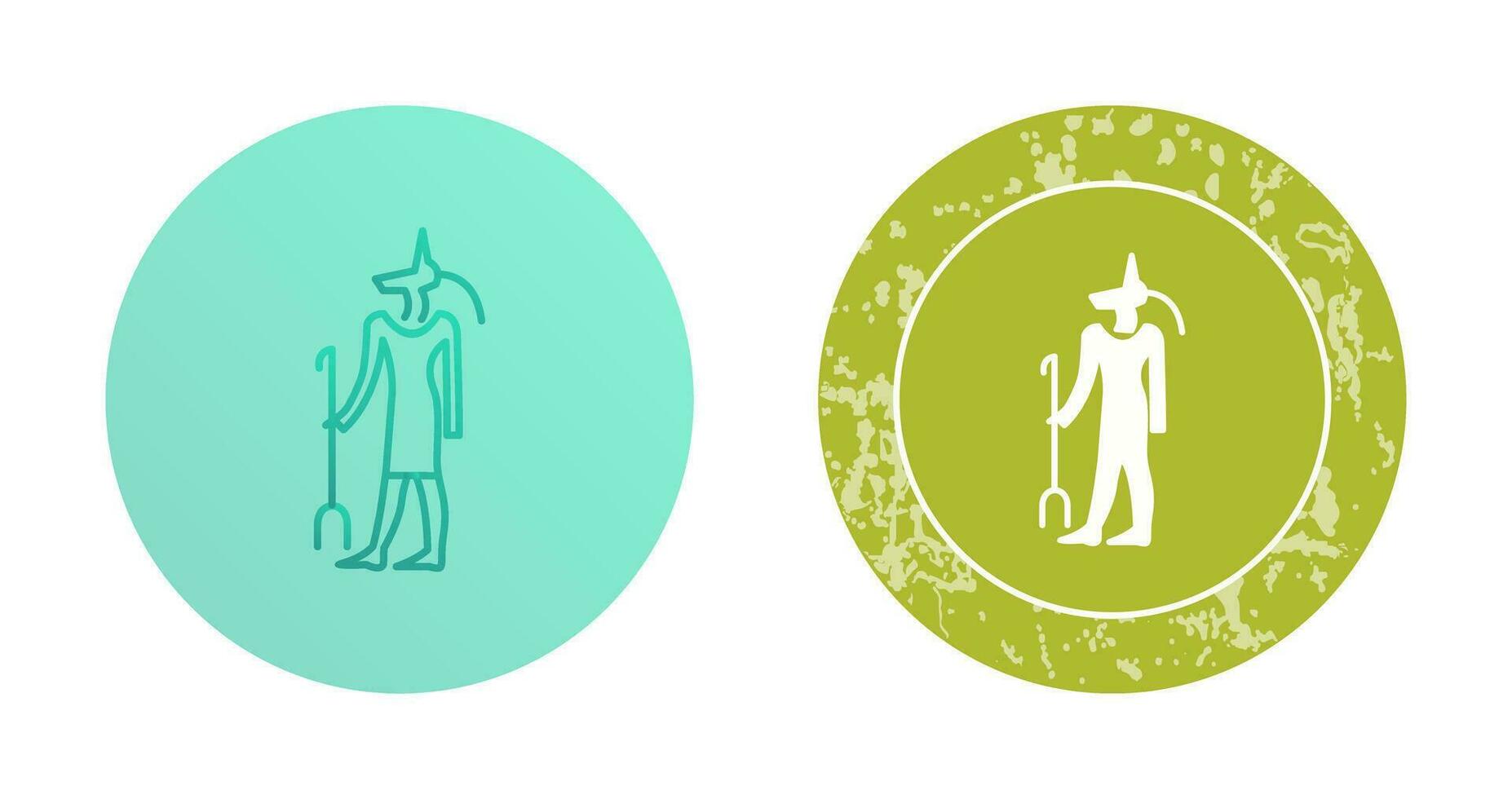 Egyptian god Vector Icon
