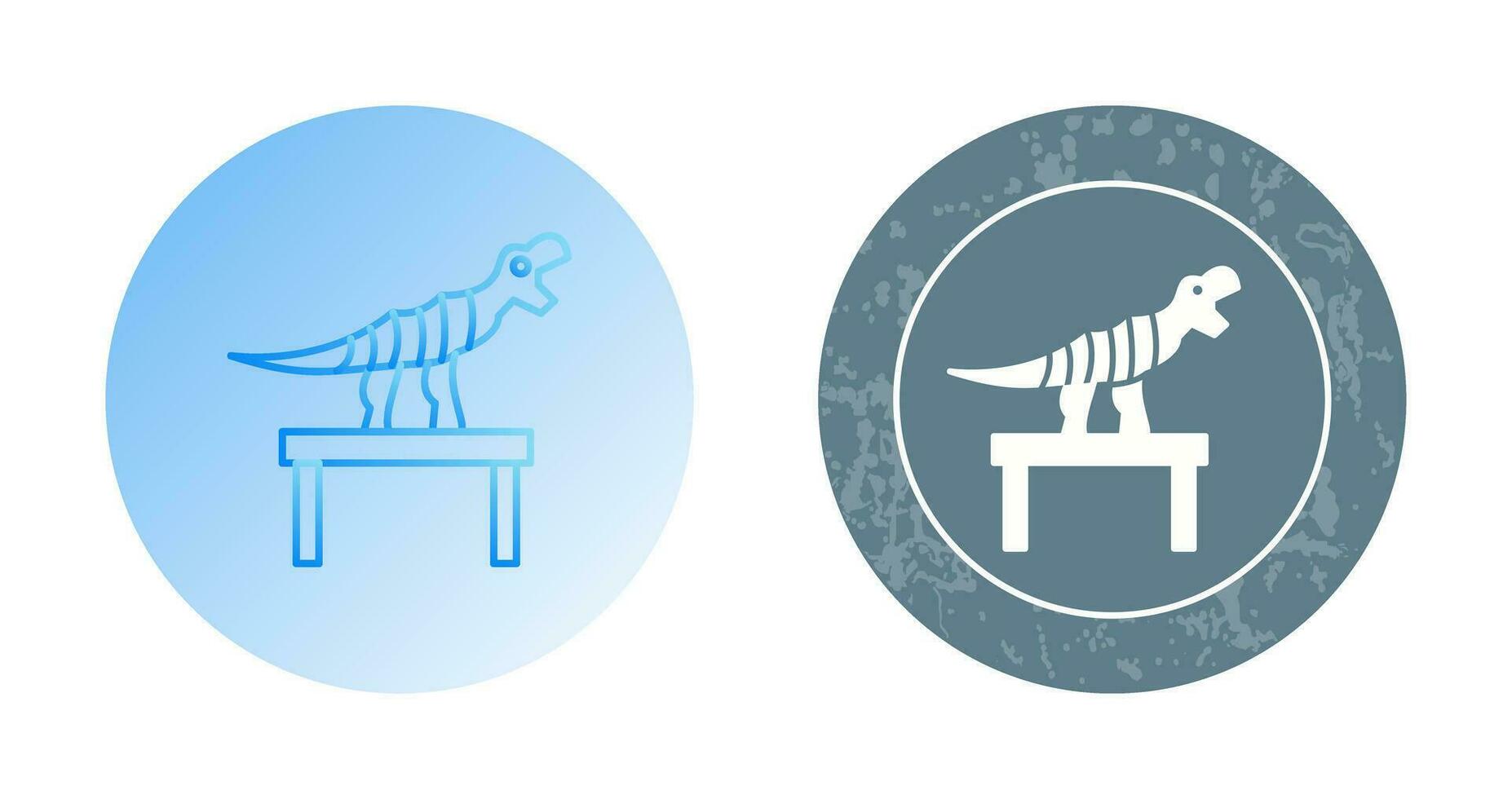 Bones Exhibit Vector Icon