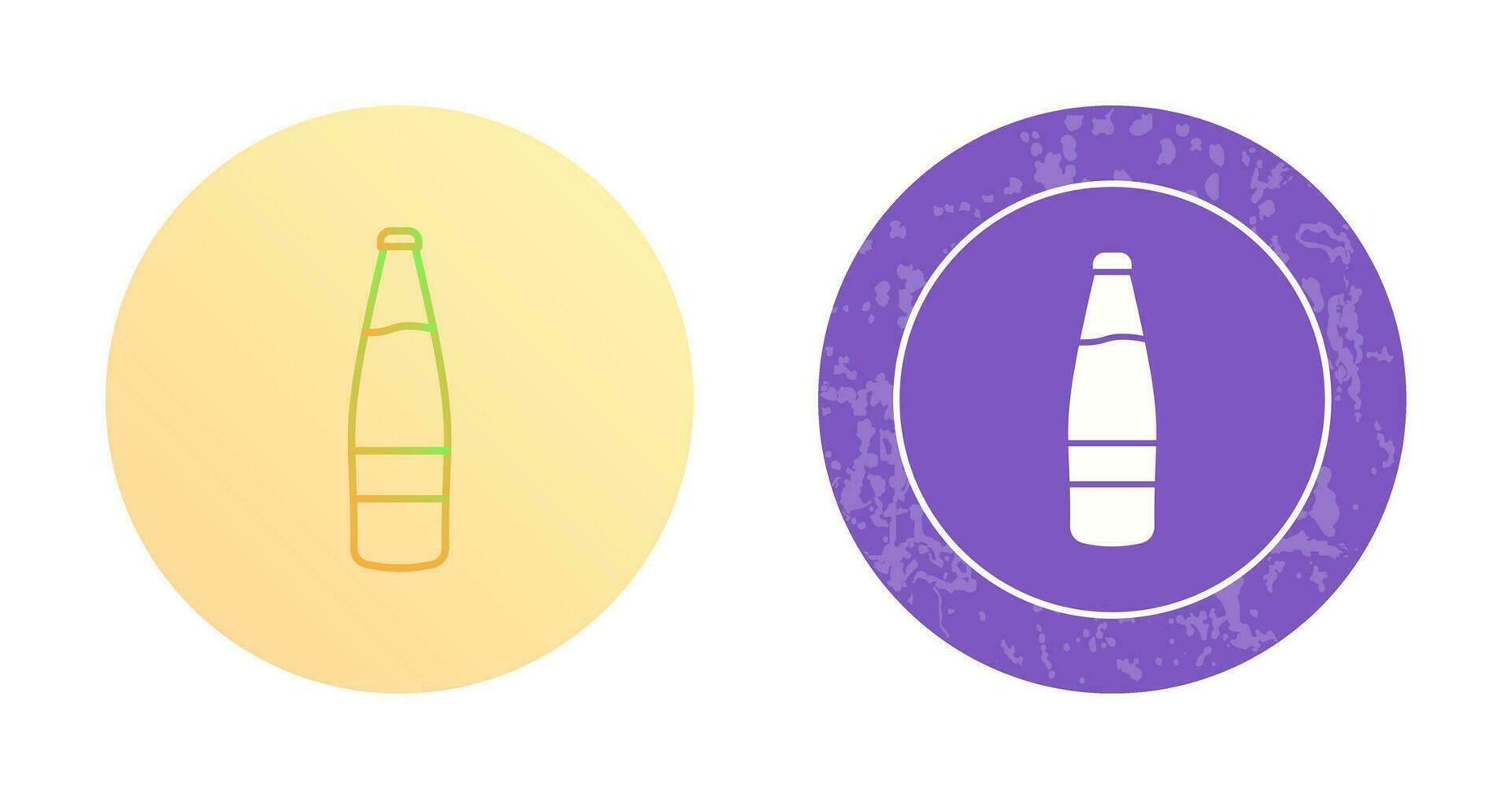 Beer Bottle Vector Icon