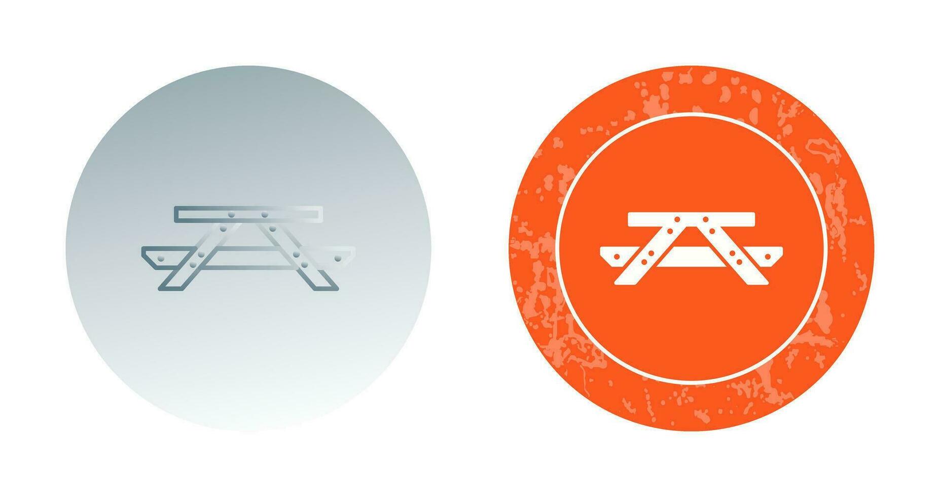 Picnic of Table Vector Icon