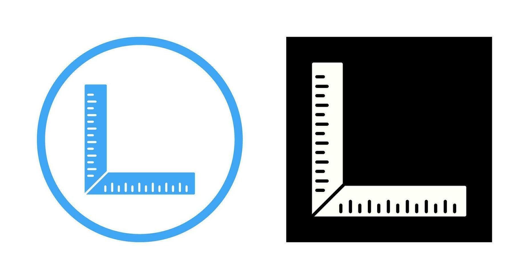 square Ruler Vector Icon