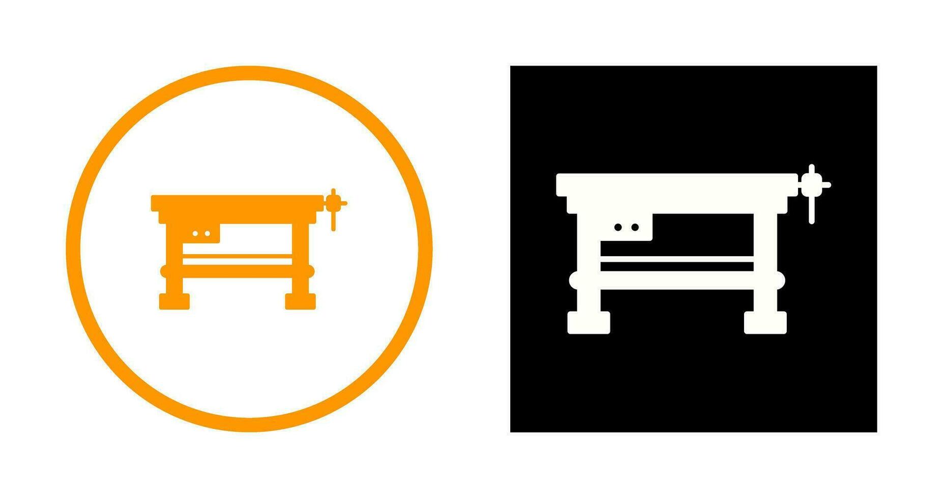 Work Bench Vector Icon