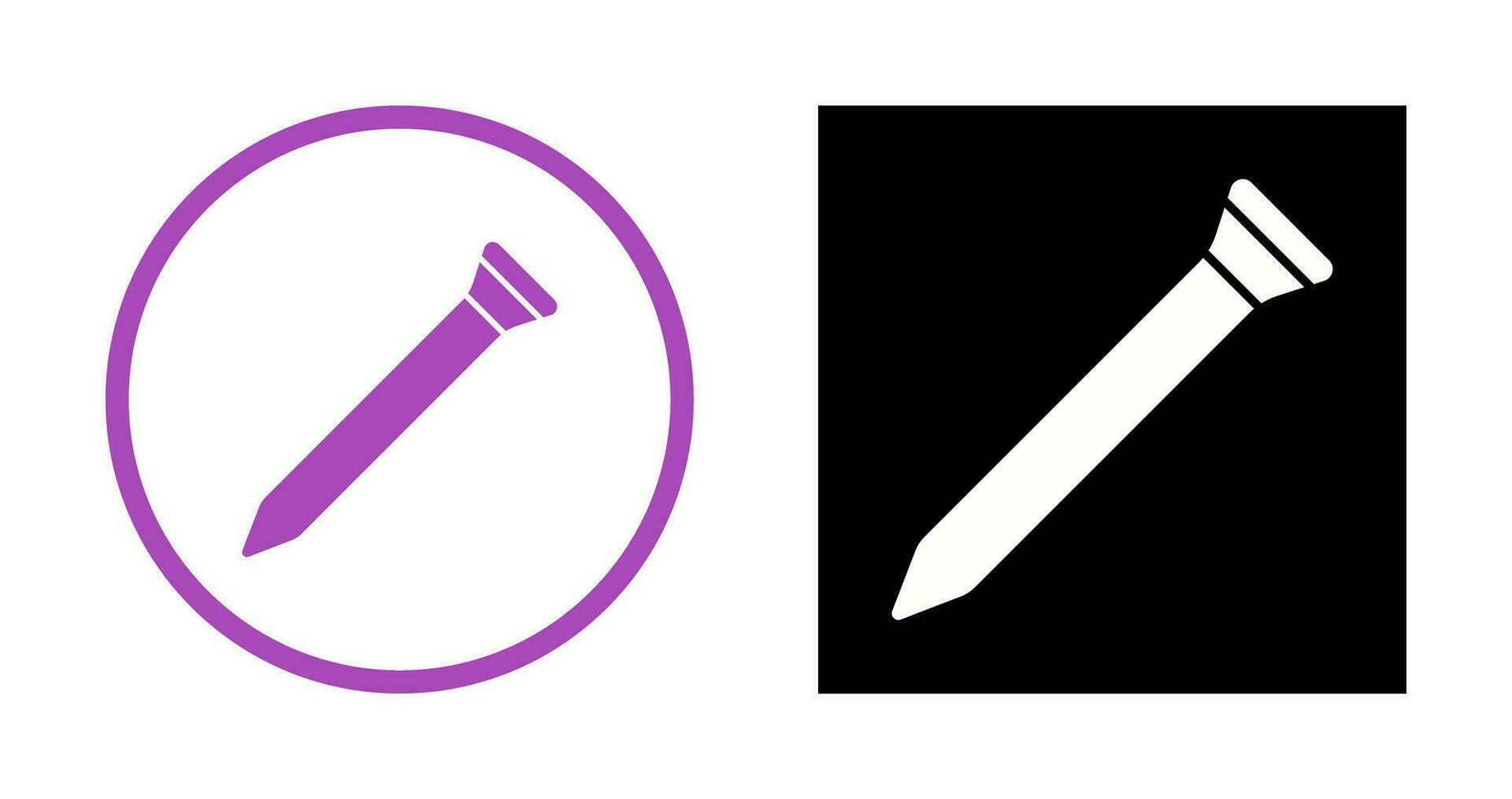 Nail Vector Icon