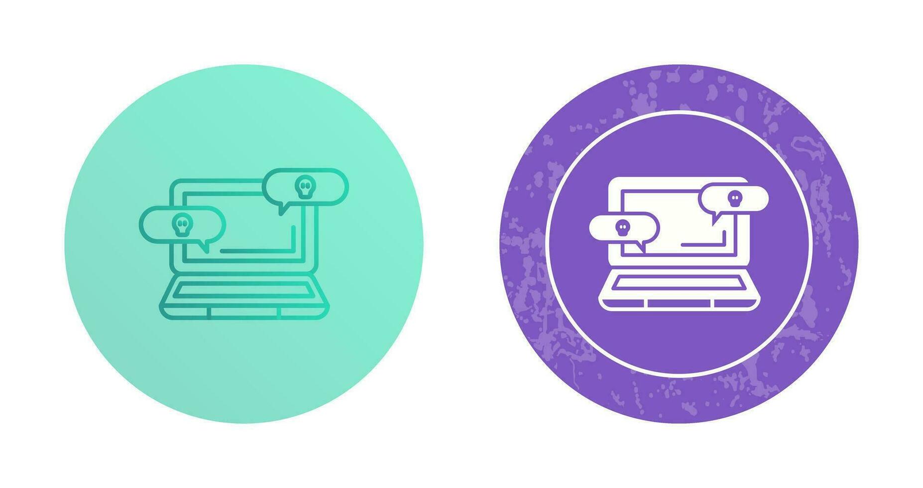Infected Message Vector Icon
