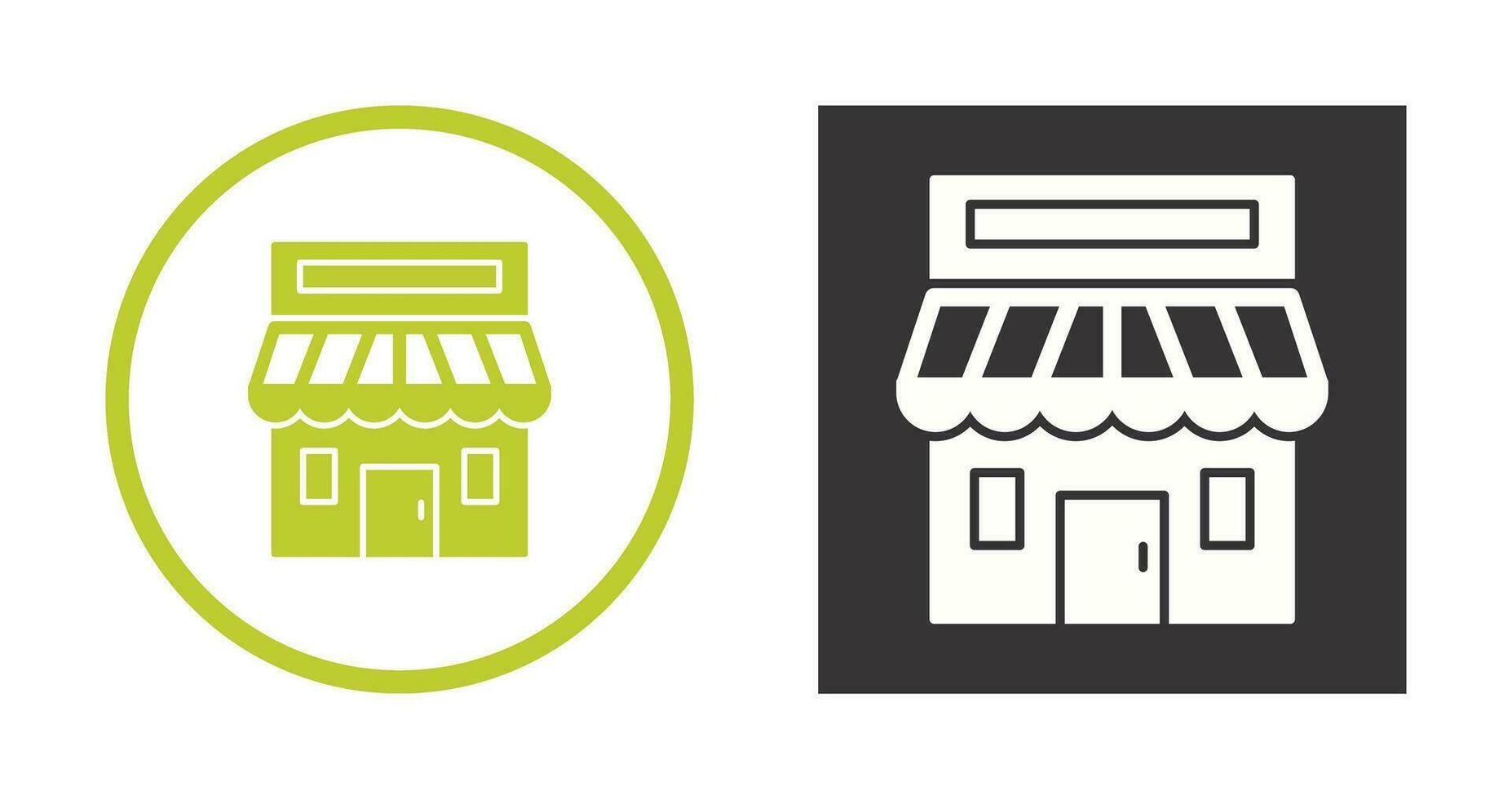 Retail Place Vector Icon