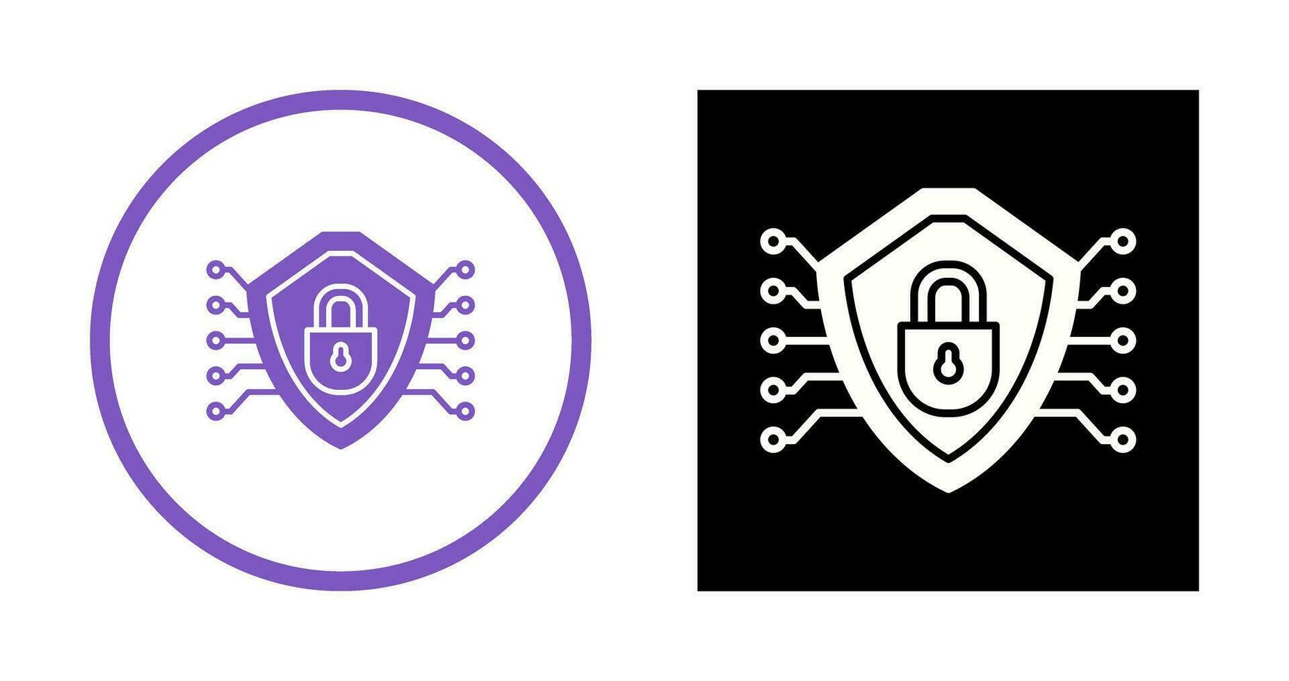 Cyber Security Vector Icon