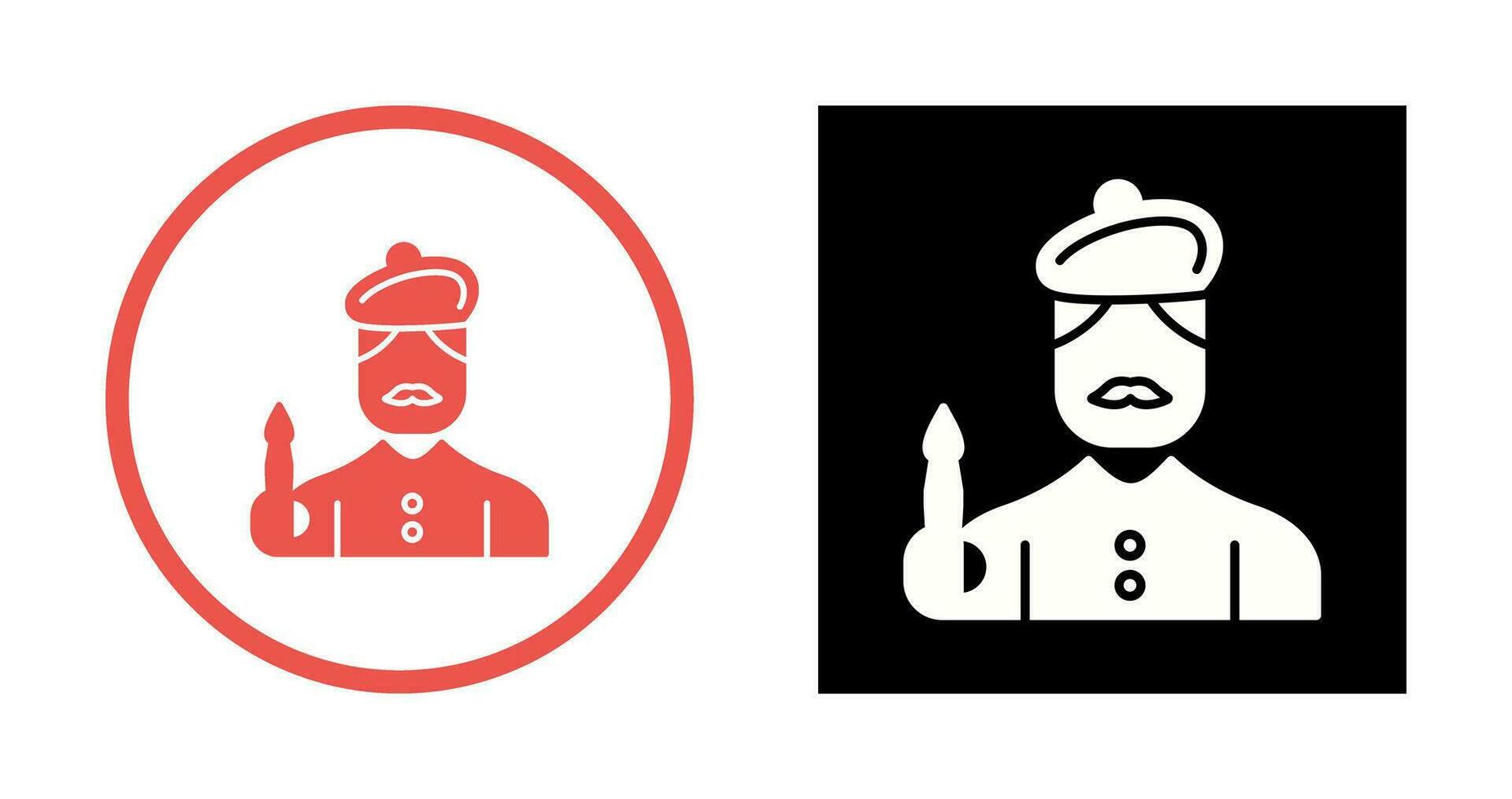 Artist Vector Icon
