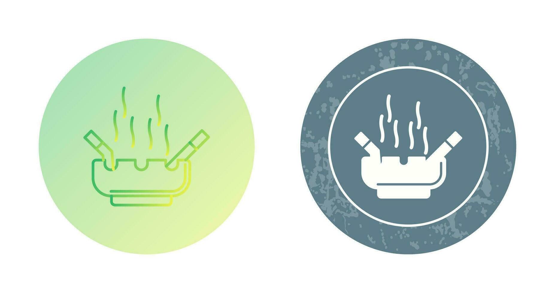 Ashtray Vector Icon