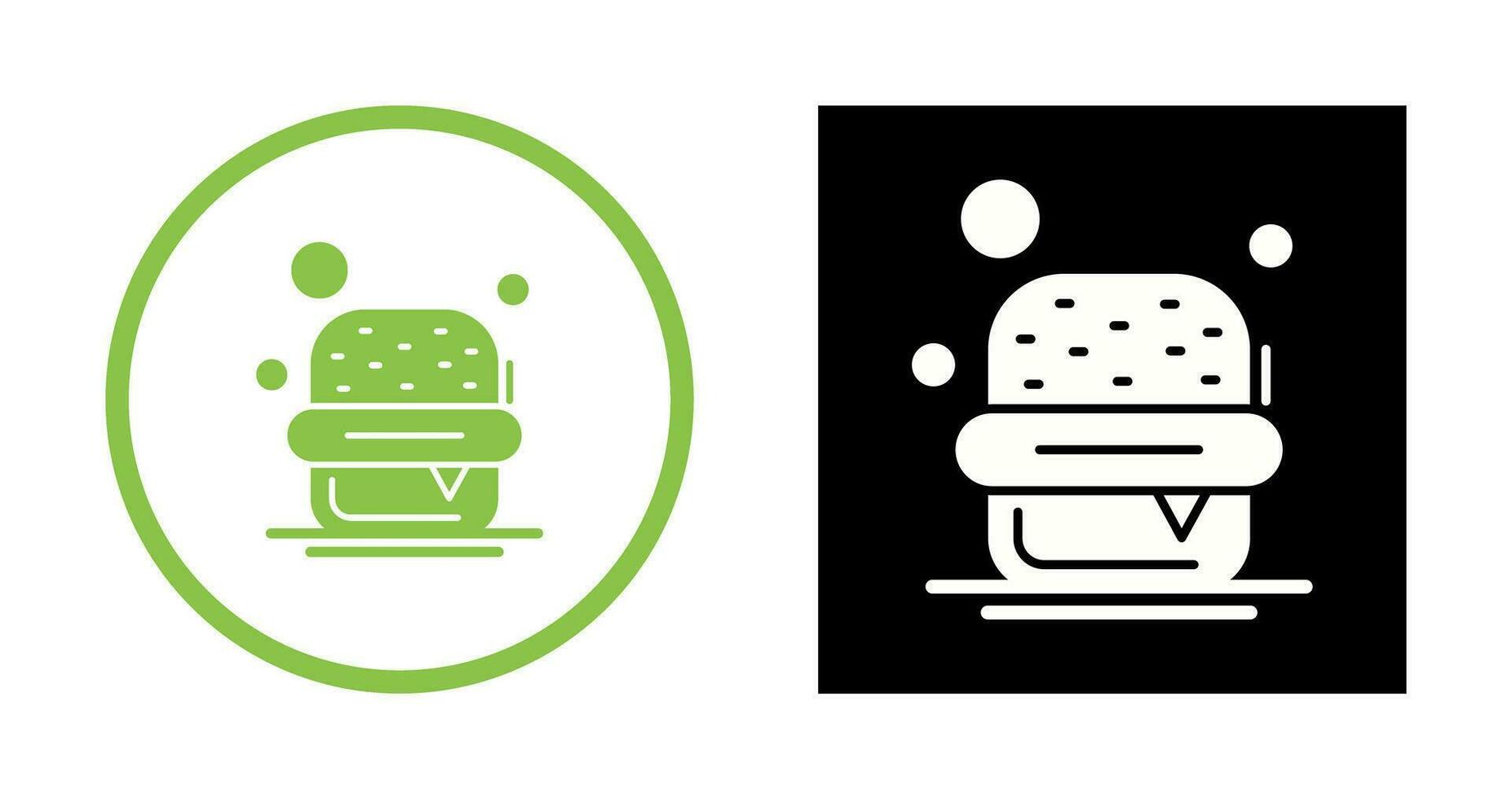 icono de vector de hamburguesa