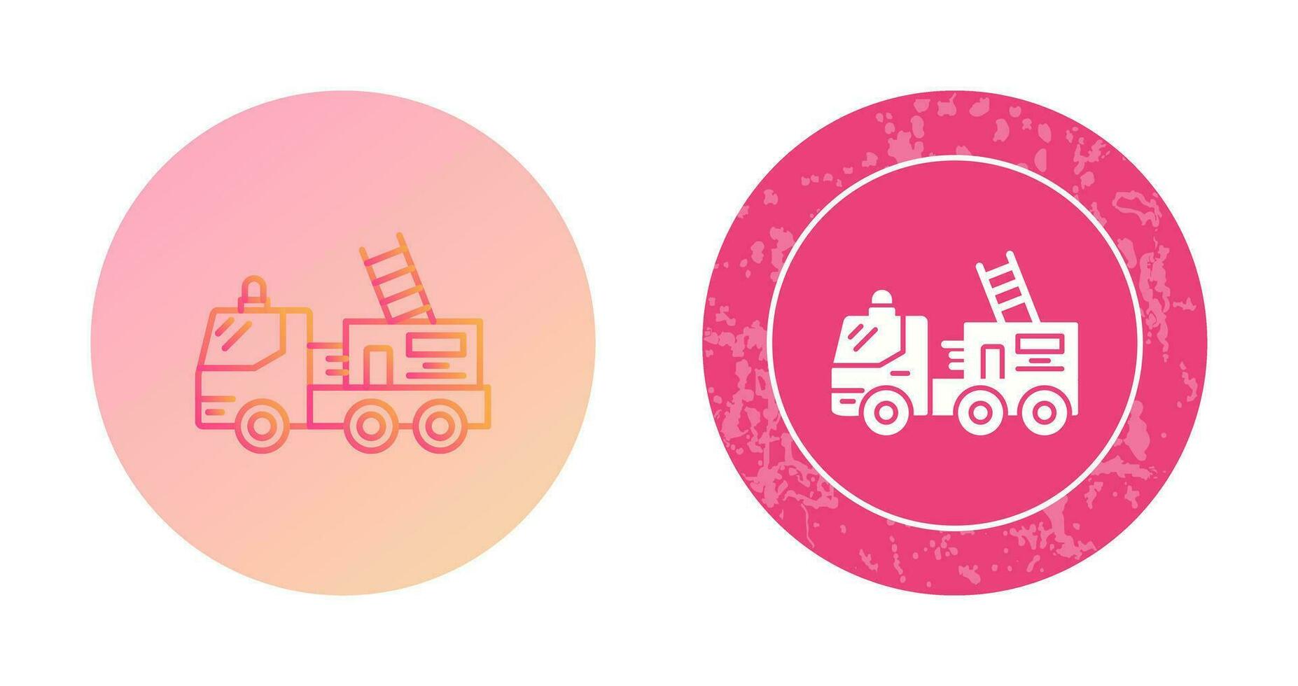 Fire Truck Vector Icon