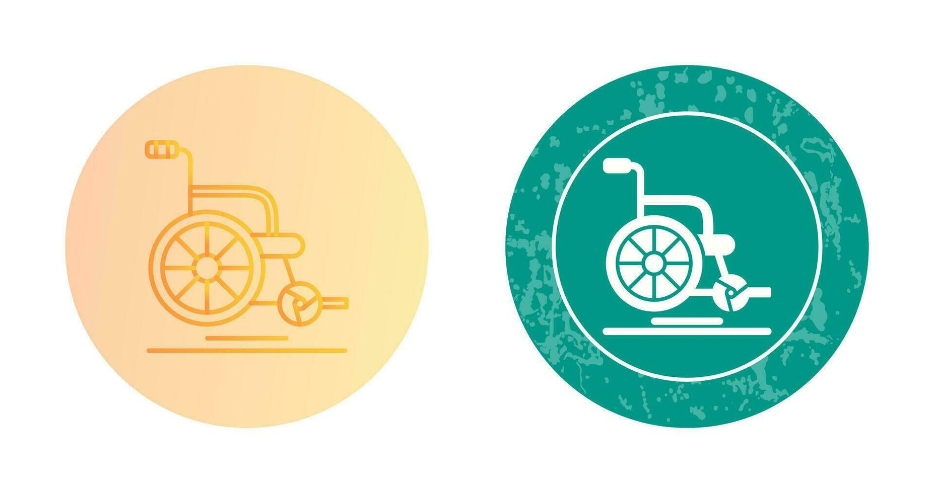 Wheel Chair Vector Icon