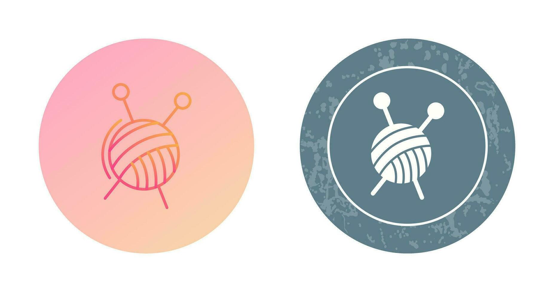 Knitting Vector Icon