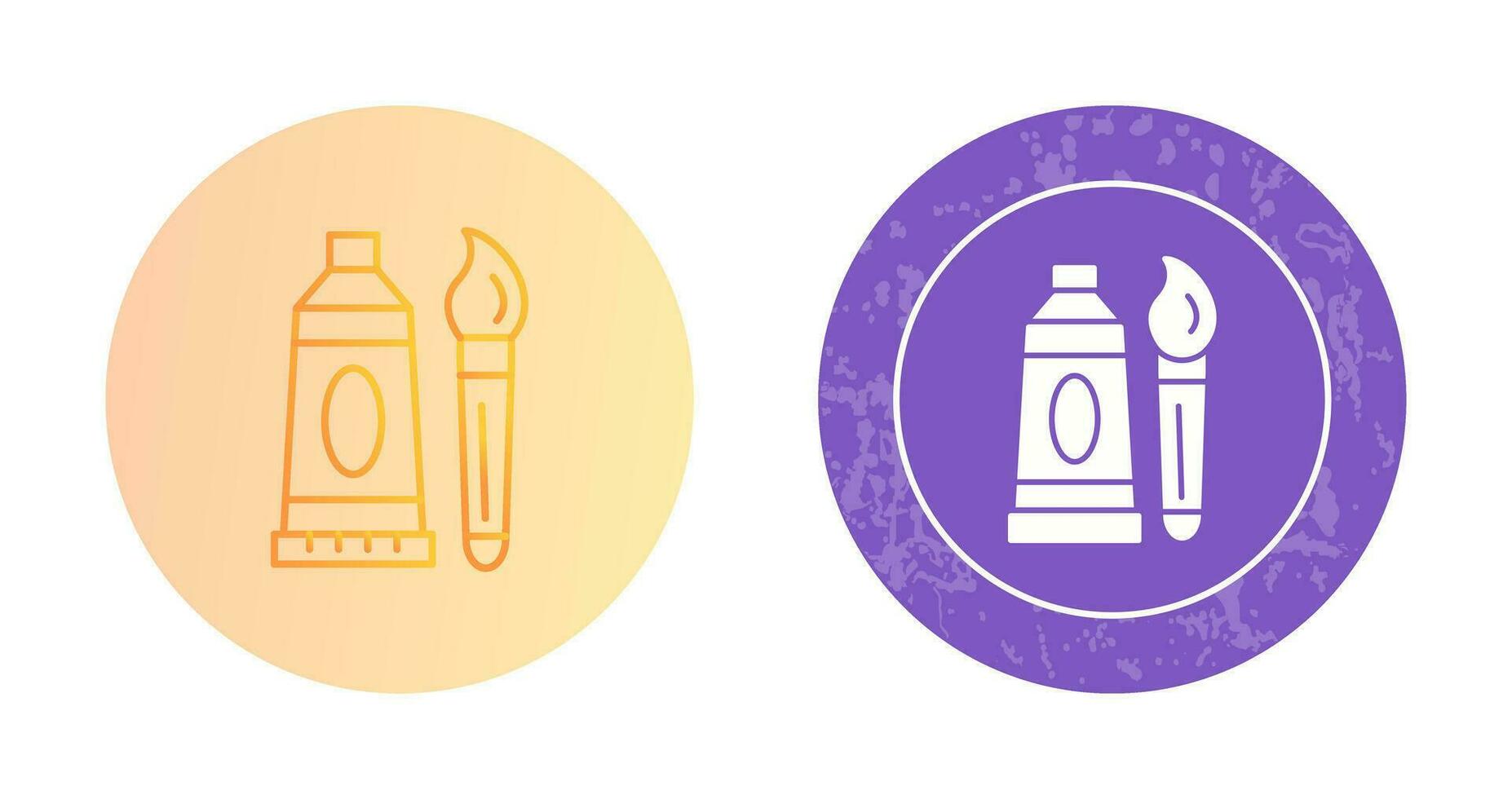 Oil Paint Vector Icon