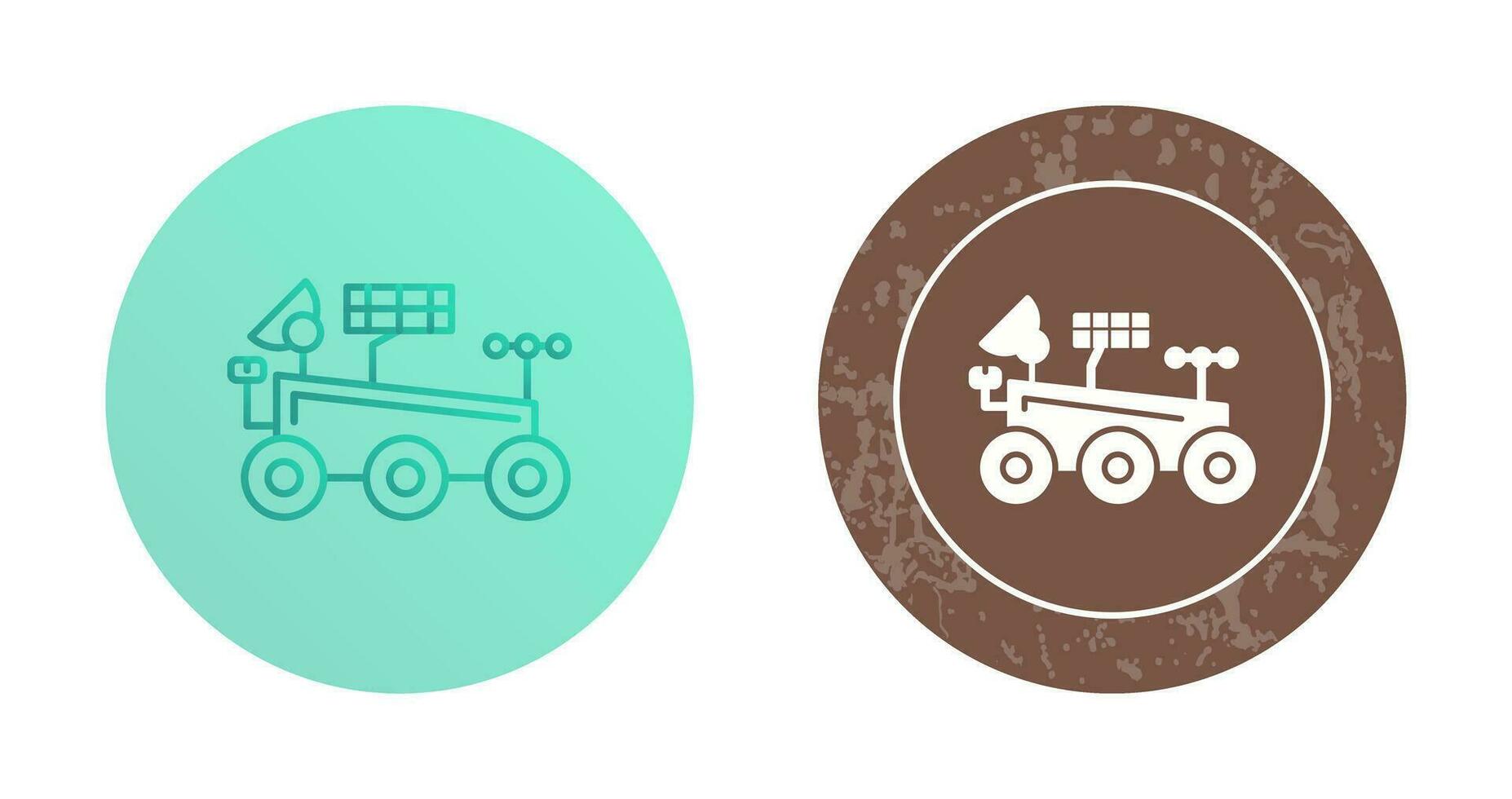 Mars Rover Vector Icon