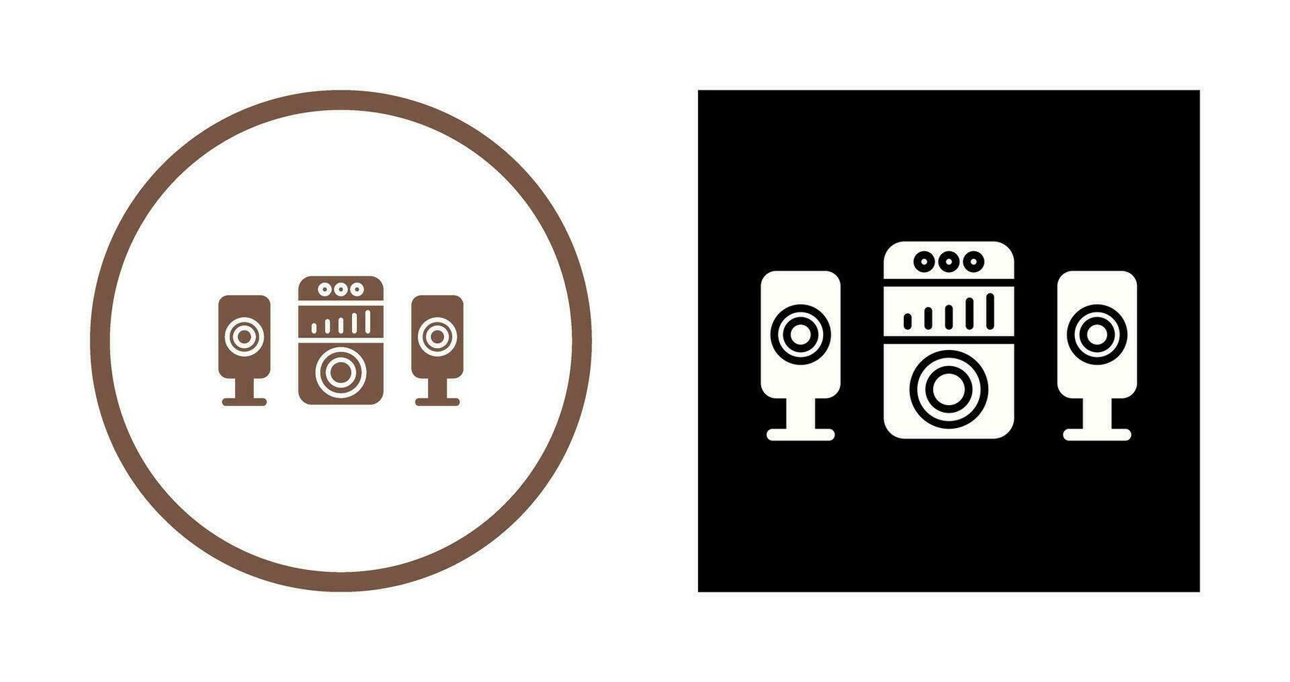 Sound System Vector Icon