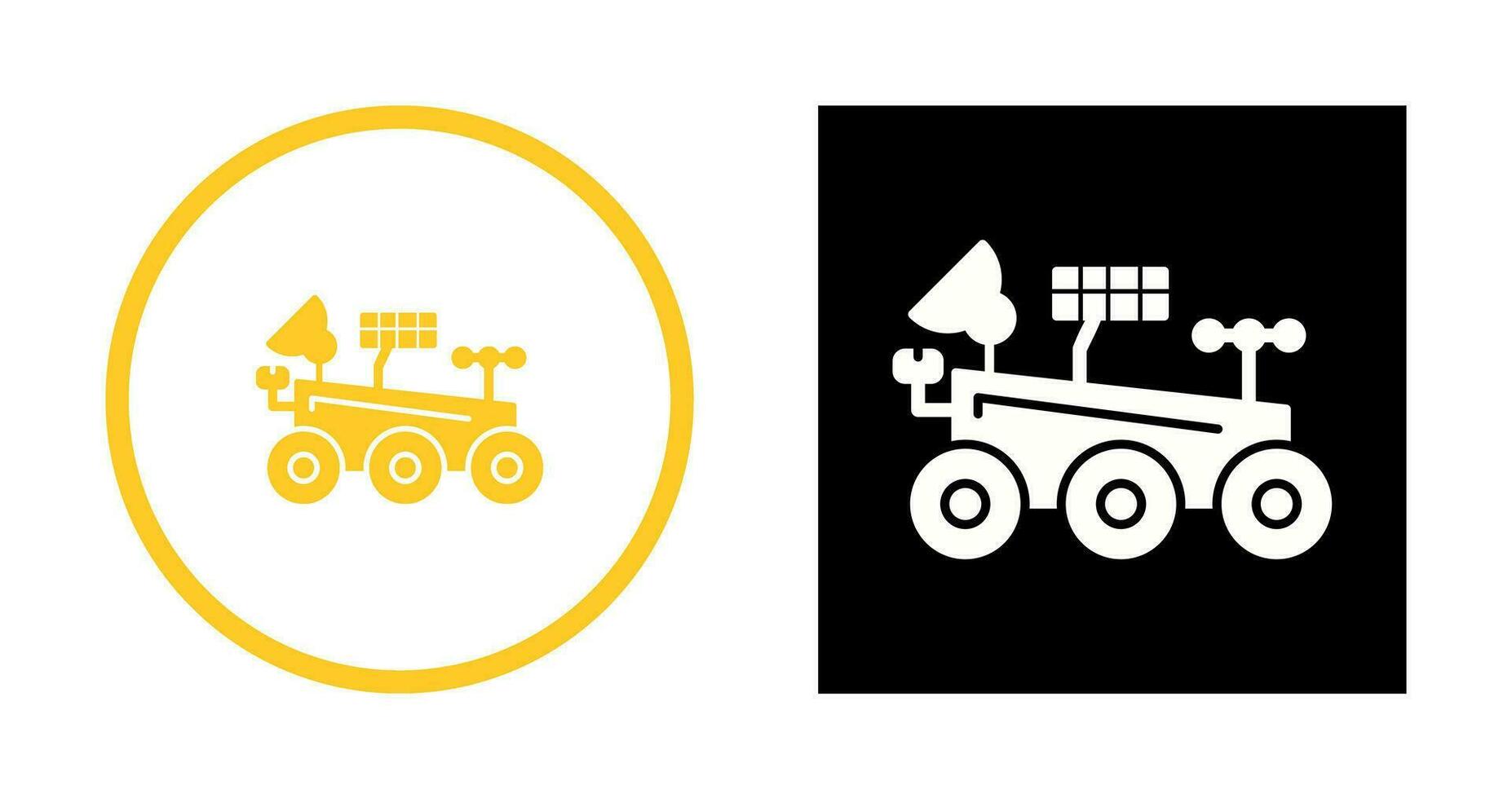 Mars Rover Vector Icon