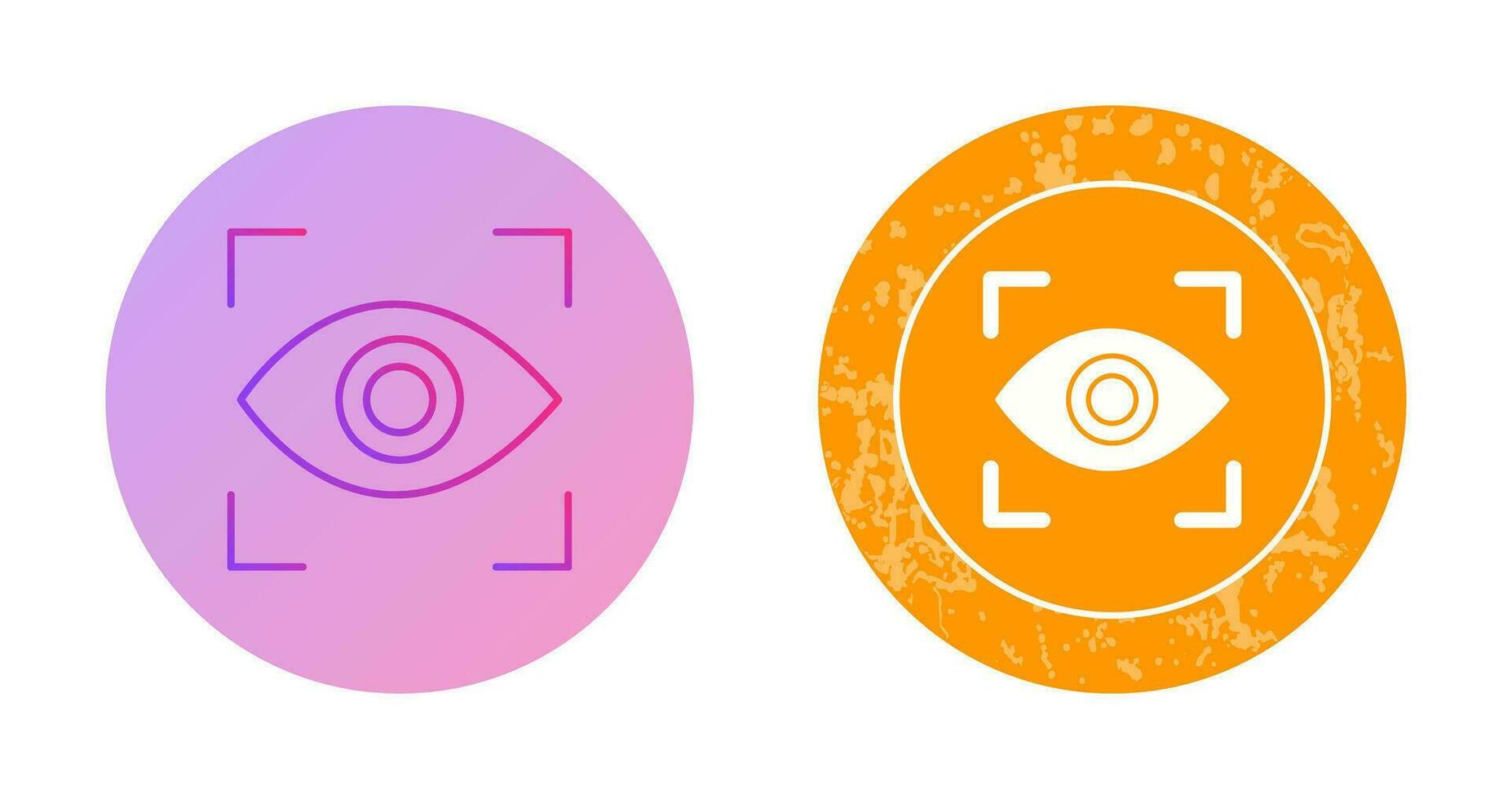 Eye Scan Vector Icon