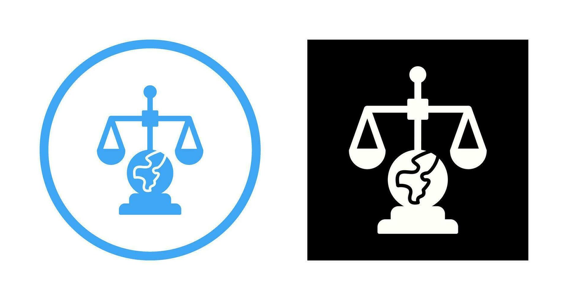 International Law Vector Icon