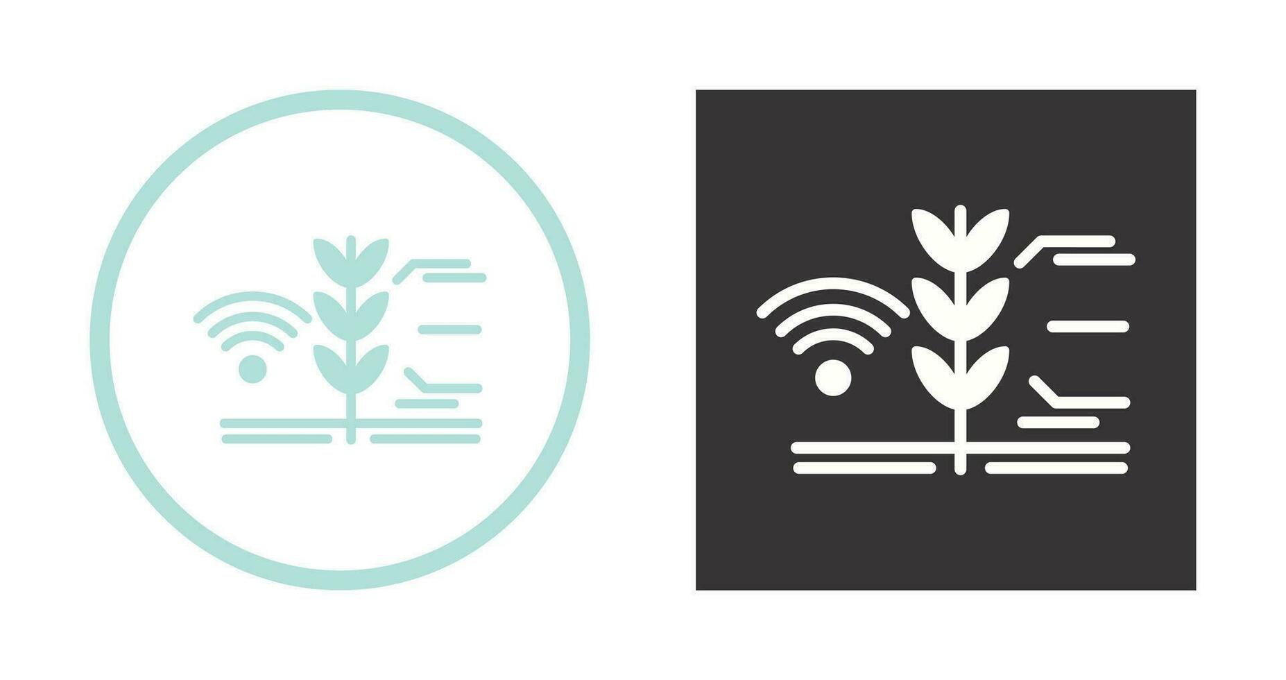Smart Farm Vector Icon