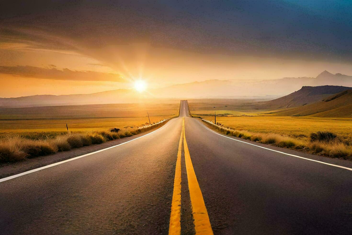 the road to success is paved with good intentions. AI-Generated photo