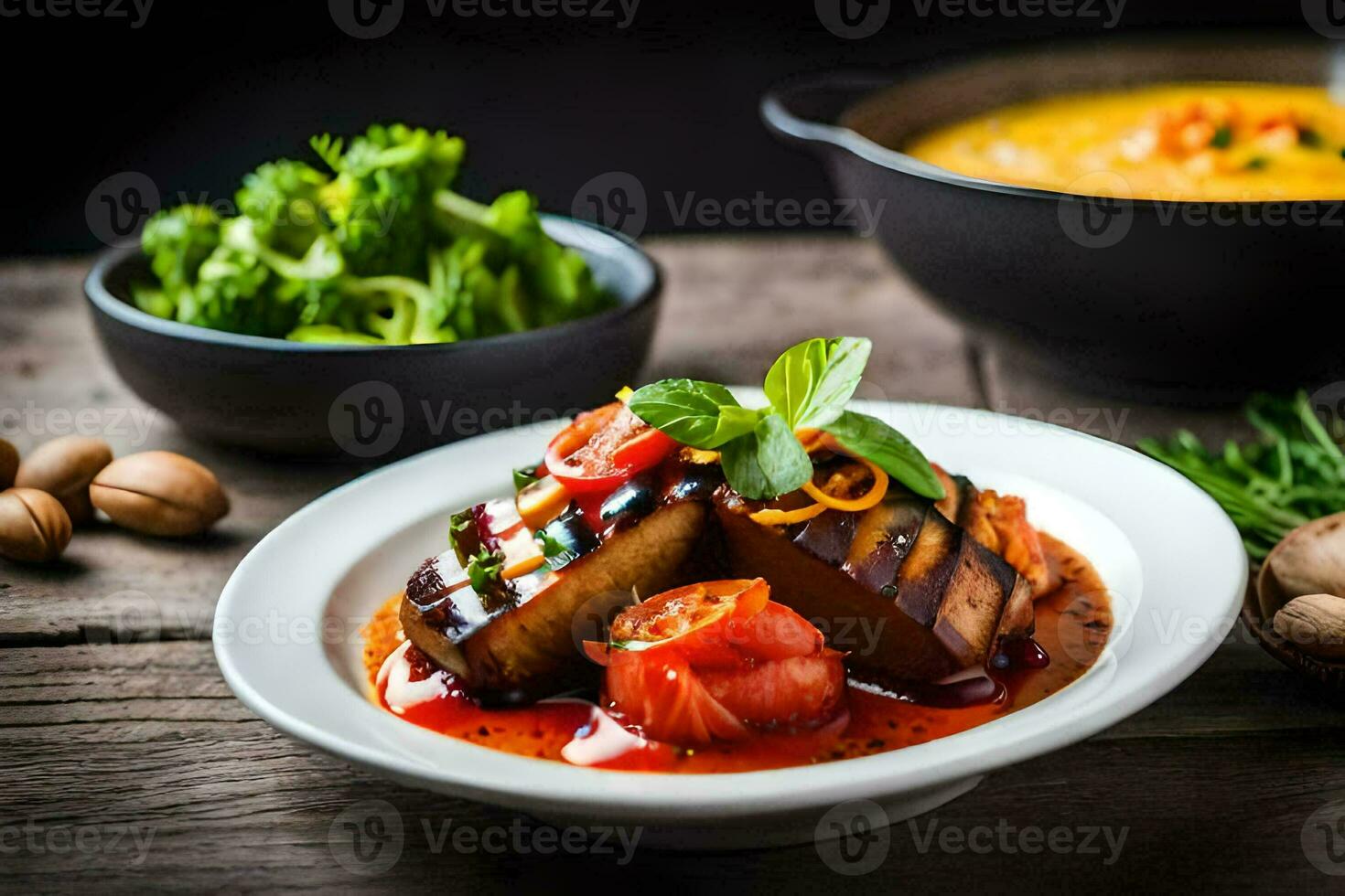 the best vegetarian dishes to try in the uk. AI-Generated photo