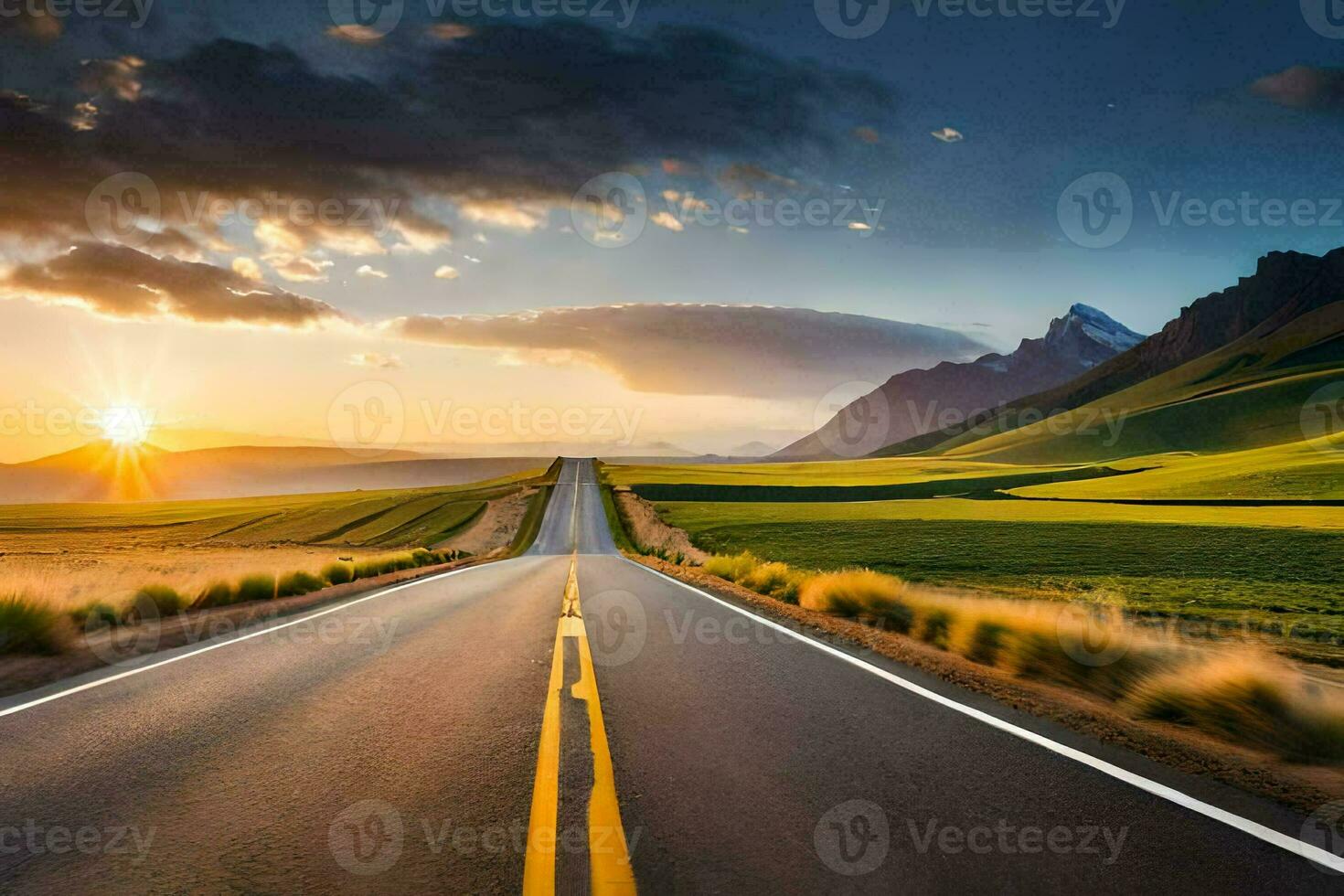 the road to success is paved with good intentions. AI-Generated photo