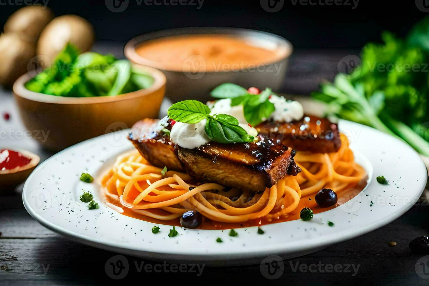 the best foods to eat for weight loss. AI-Generated photo