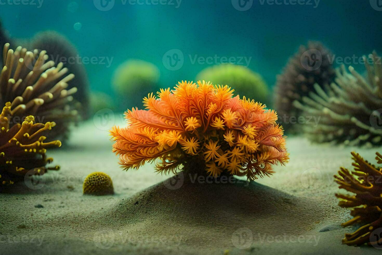 photo wallpaper sea, coral, the sea, the sea, the sea, the sea, the. AI-Generated