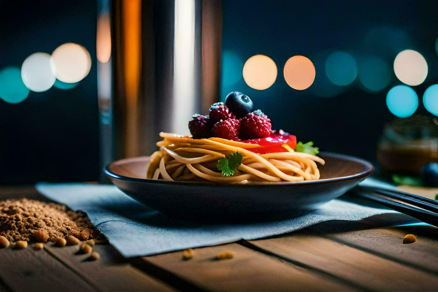 the best food photography tips for beginners. AI-Generated photo