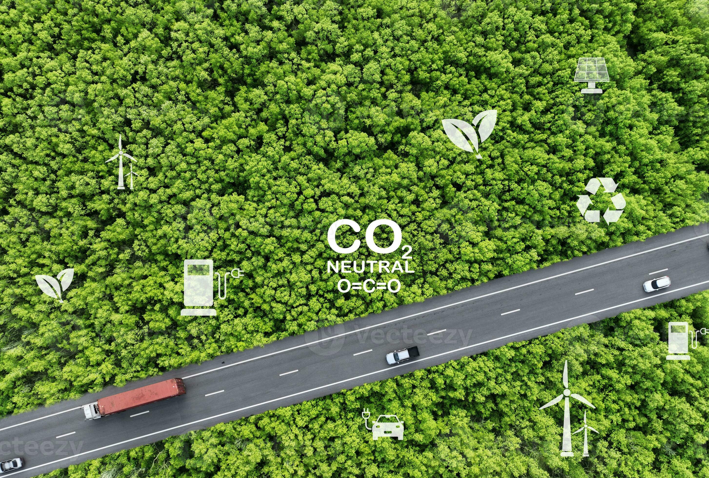 Renewable, sustainable energy for electric vehicle. Sustainable transportation. EV car charging