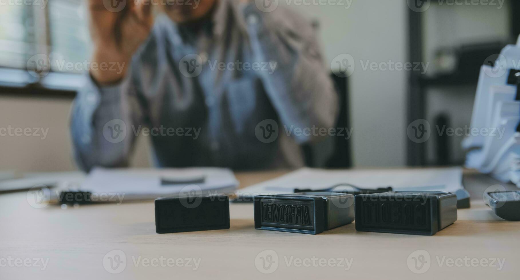 Business Financing Accounting Banking Concept, businesswoman doing finances and calculate about cost to real estate investment and in other, tax system. photo