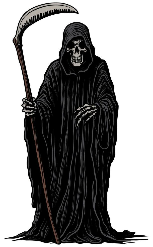 Grim Reaper Colored vector