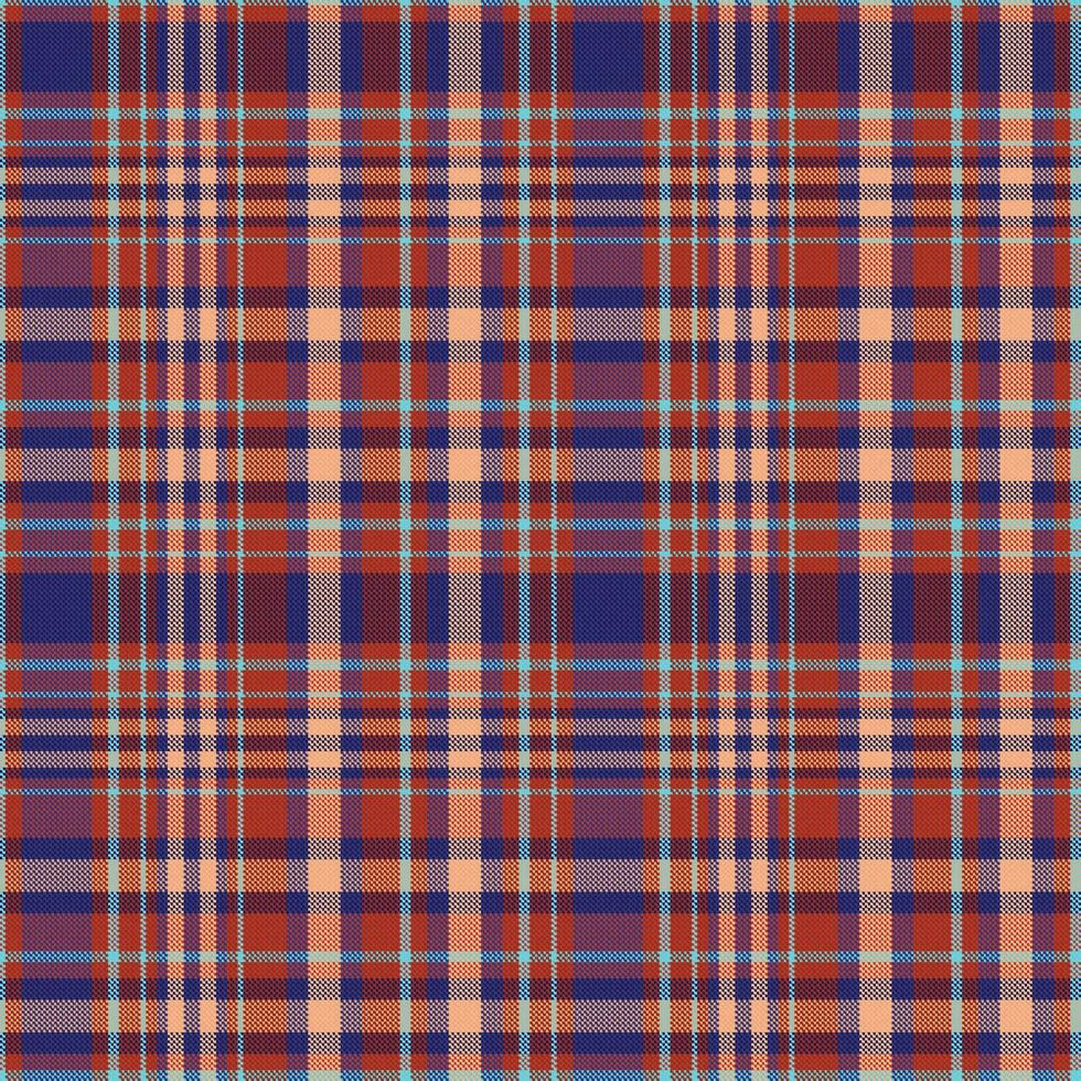 Tartan plaid pattern with texture and nature color. vector