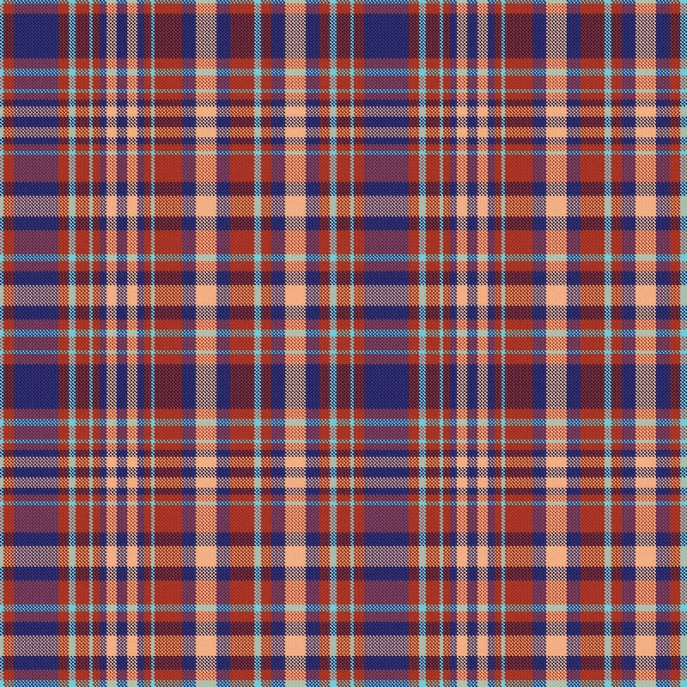 Tartan plaid pattern with texture and nature color. vector