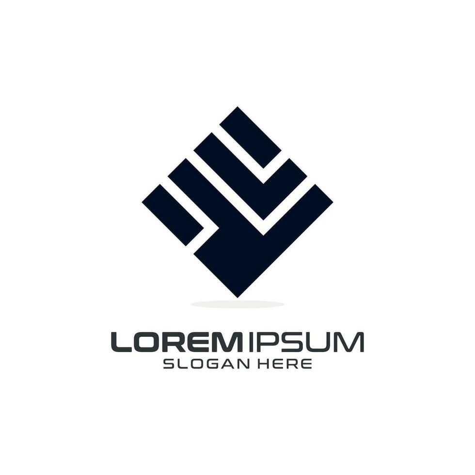 abstract company logo design vector