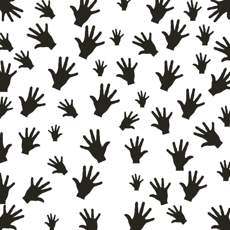 Hand Palm background vector