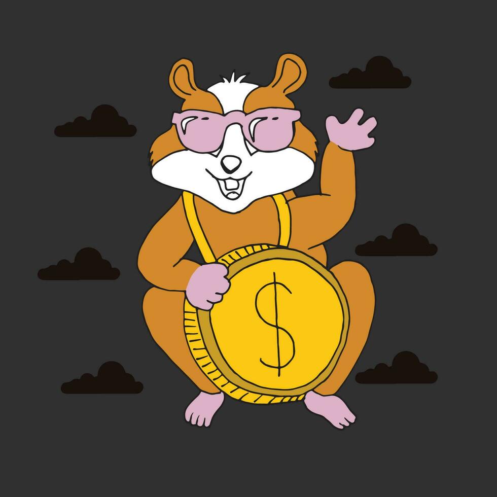 Squirrel Vector Illustration