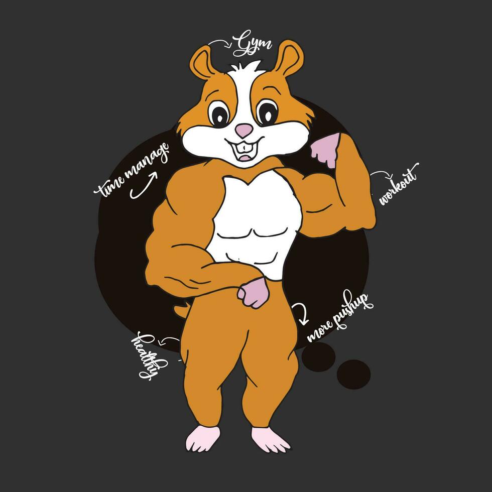brave squirrel vector