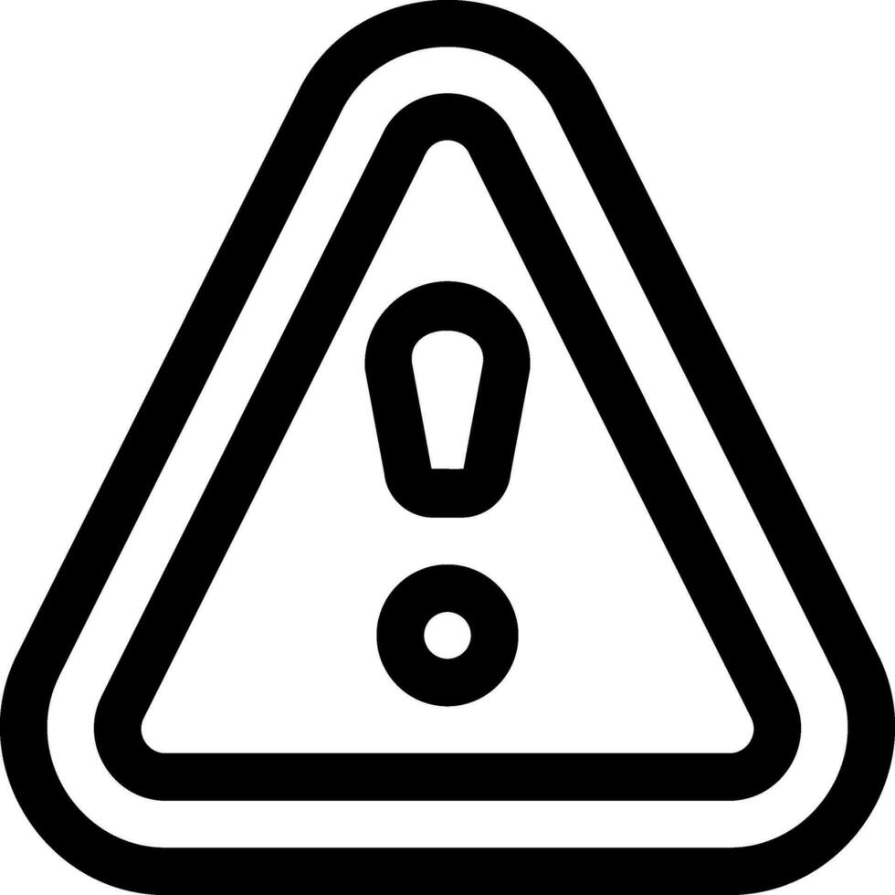 this icon or logo alert icon or other where it explains the  prohibited orders that are often encountered on the street and others and can be used for web,  application and logo design vector