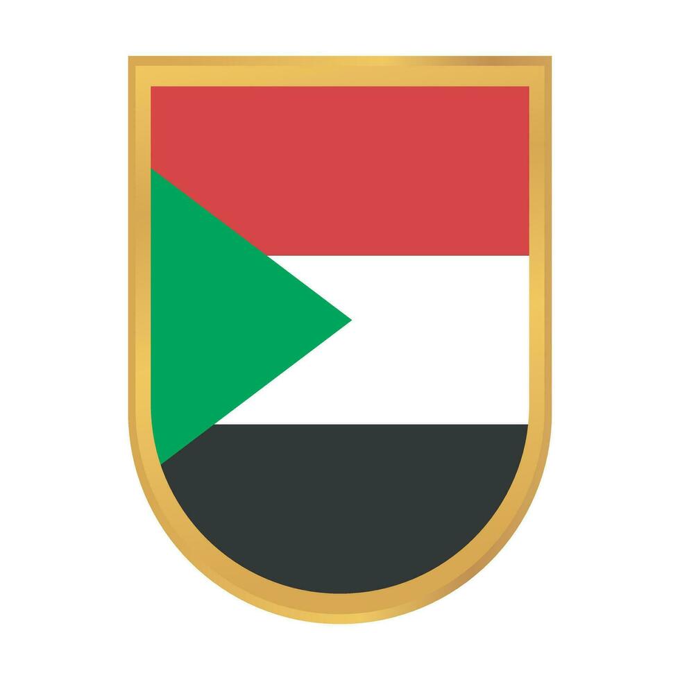 Flat design of palestine national emblems vector