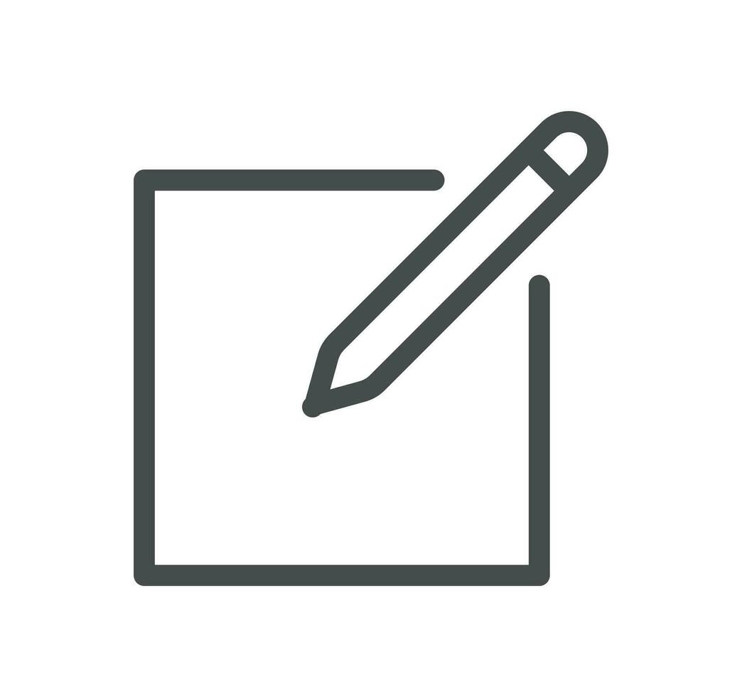 Ai chat bot related icon outline and linear vector. vector