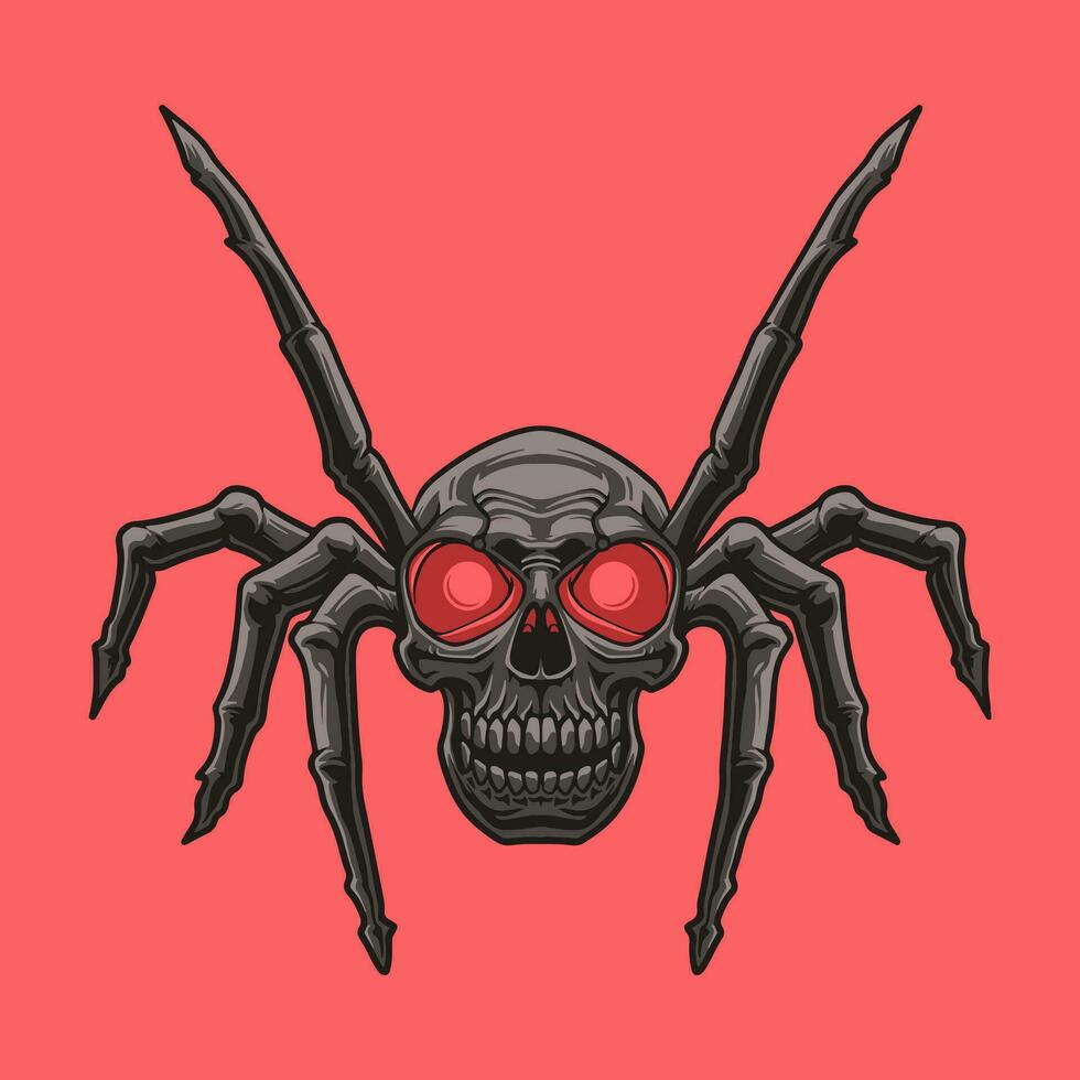 Skull Head mascot great illustration for your branding business vector
