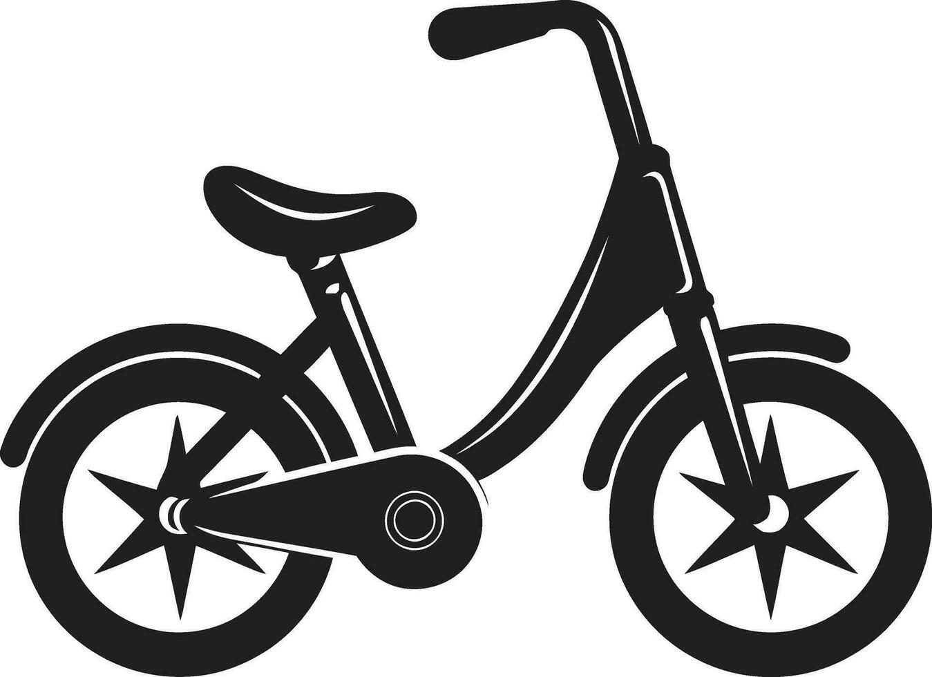 The Art of Riding Bicycle Vector Illustration Bicycle Vector Graphics Picturing Two Wheel Joy
