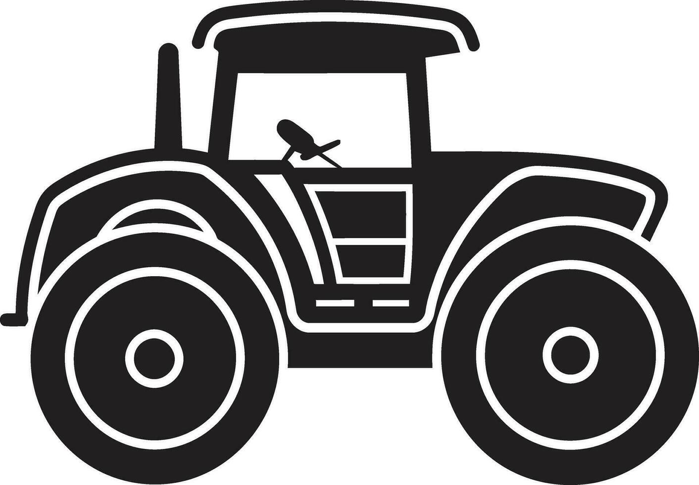 antiguo tractor ilustración rústico tractor obra de arte en vector