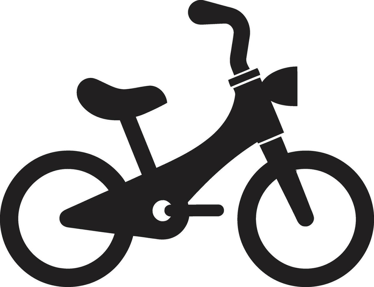 bicicleta belleza en píxeles vector ilustraciones paseo en estilo bicicleta vector Arte